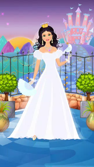 Princess Wedding Dress Up Game Zrzut ekranu 0