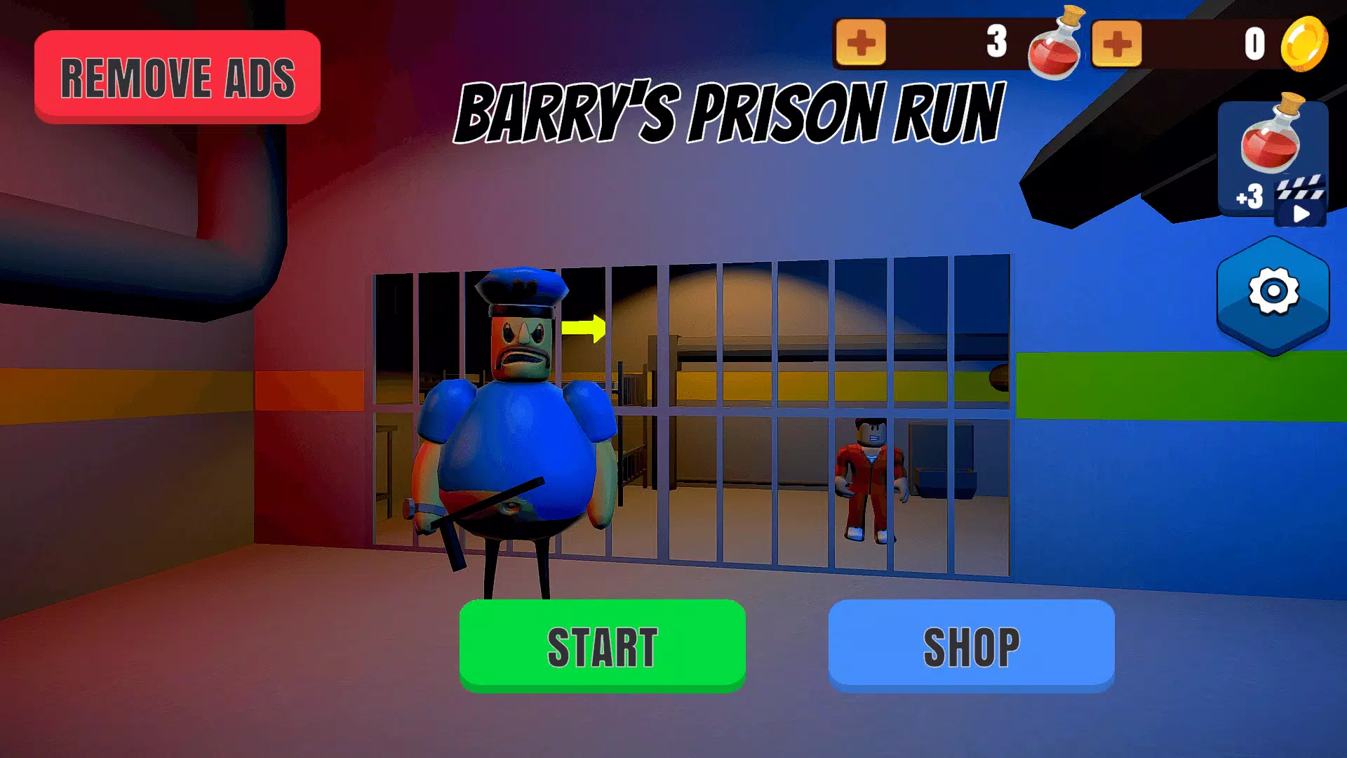 Obby Prison Escape Tangkapan skrin 0