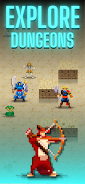 Dunidle: Pixel Idle RPG Heroes Captura de pantalla 0