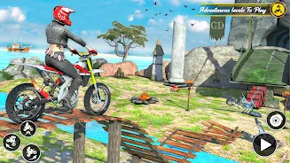 Motor Bike Race: Stunt Driving Screenshot 1