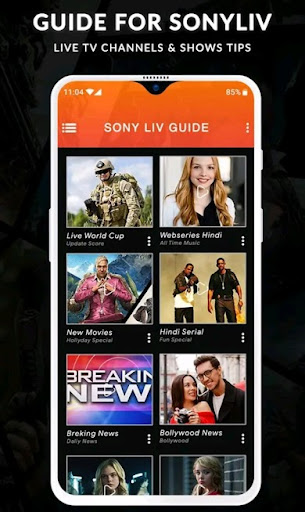 SonyLiv - Live TV Shows, Cricket & Movies Guide Schermafbeelding 2