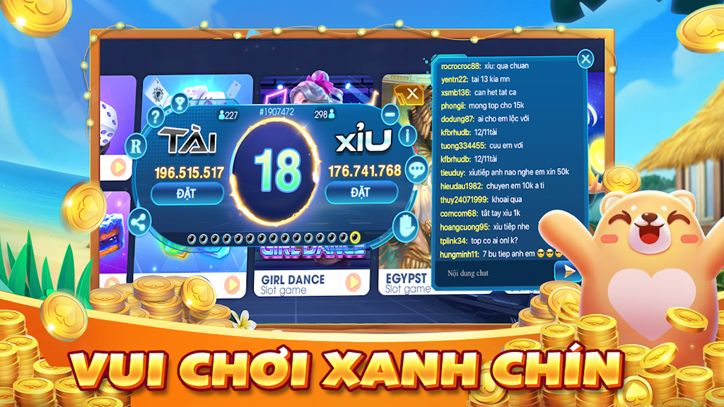 Donclub Tài Xỉu – Xóc Đĩa 螢幕截圖 0