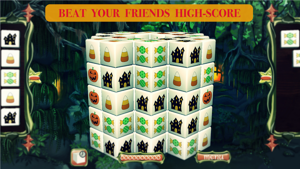 Fairy Mahjong Halloween 螢幕截圖 2