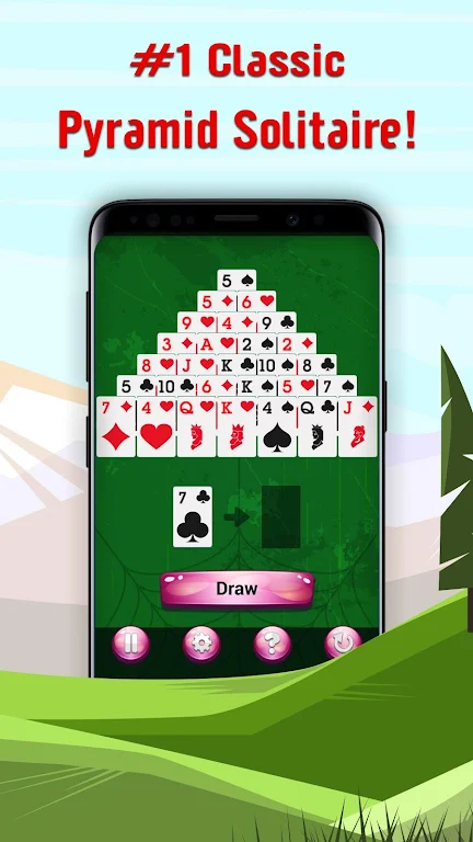 Pyramid - Classic Solitaire 螢幕截圖 0