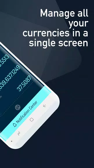 Cryptocurrency Rate Converter 螢幕截圖 1