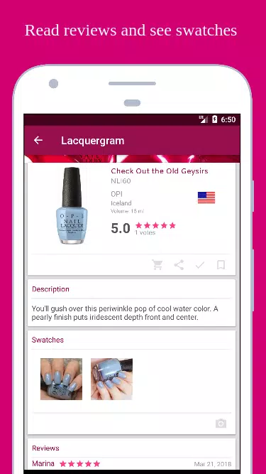 Lacquergram: for Nail Polish L Captura de pantalla 1