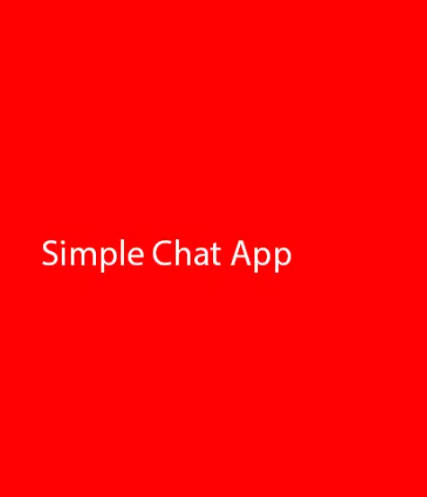 Simple Chat App Ảnh chụp màn hình 2