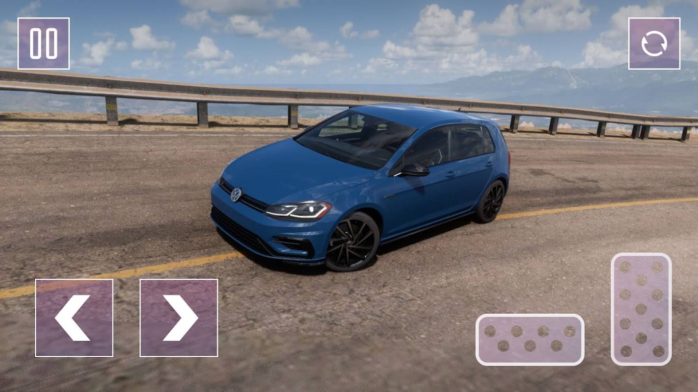 Real Racer Golf GTI Turbo Car スクリーンショット 2