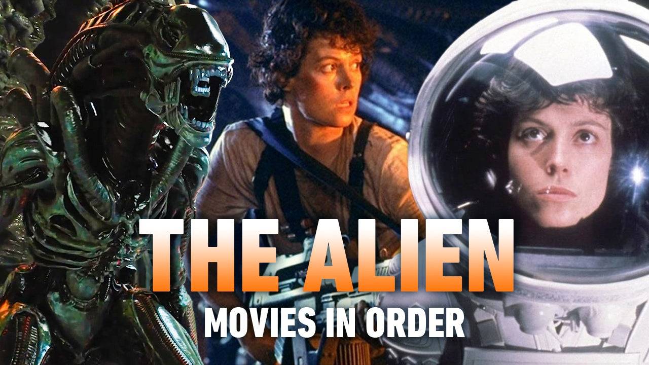 Guía de visualización cronológica de película alienígena