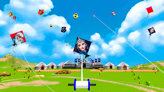 Osman Gazi kite flying 3d game Capture d'écran 3