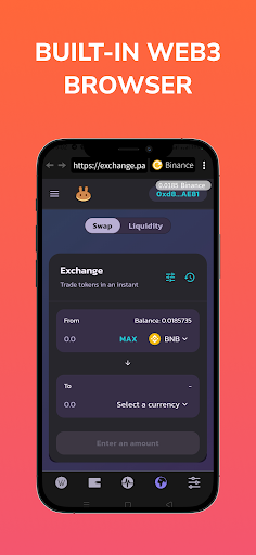 WalletSwap Crypto Wallet Screenshot 0