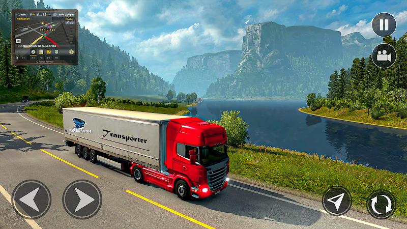 American Truck Driving Games スクリーンショット 3