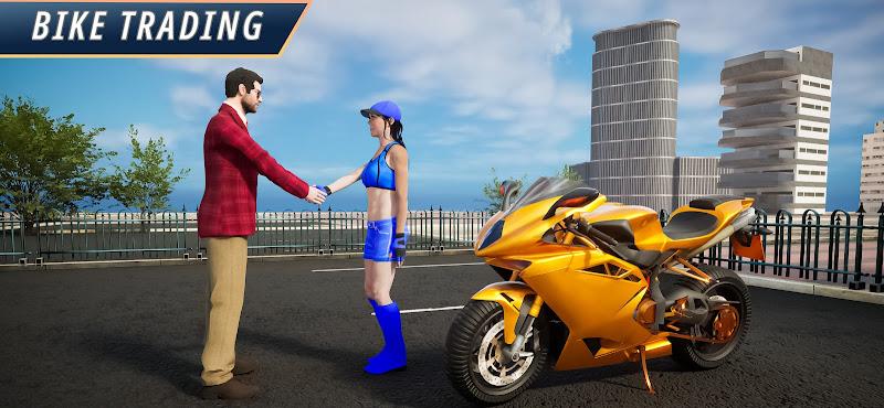 Motorcycle Bike Dealer Games Captura de pantalla 1