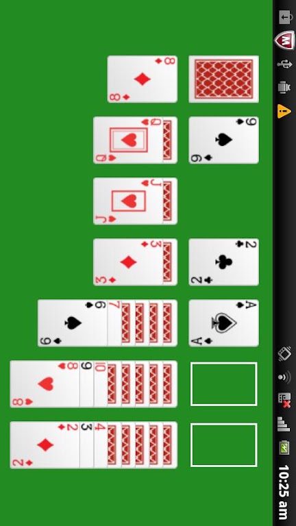 A - Solitaire card game 螢幕截圖 1