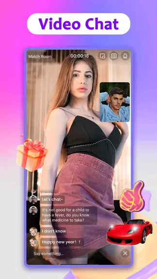 MatchU-Live, Meet People, Chat Tangkapan skrin 1