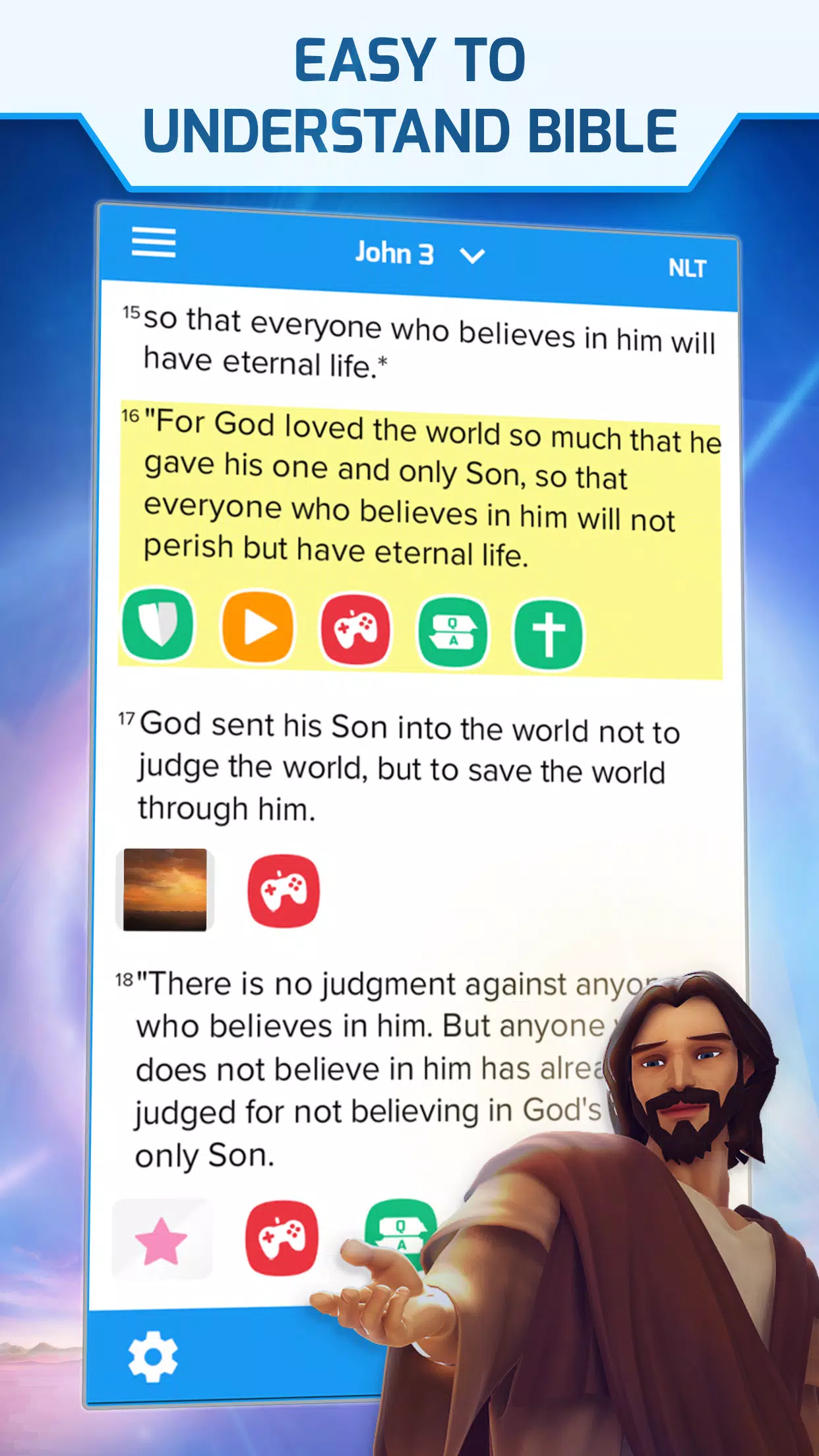 Superbook Kids Bible App 螢幕截圖 1