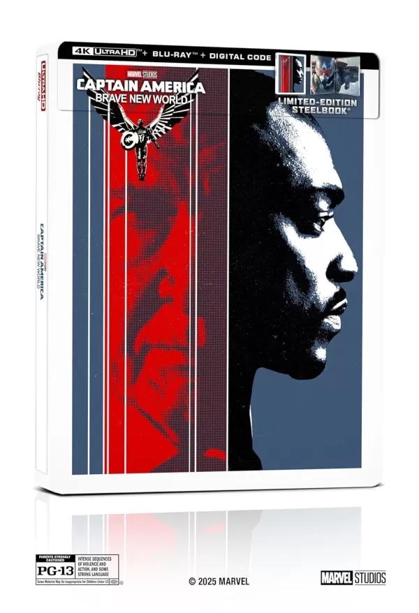 Kapitan America: Magagamit na ngayon ang Brave New World para sa preorder sa 4K, Blu-ray