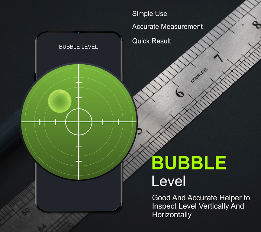 Spirit level - Bubble level Captura de tela 1