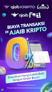 Ajaib Kripto: 0% Trading Fee Schermafbeelding 2