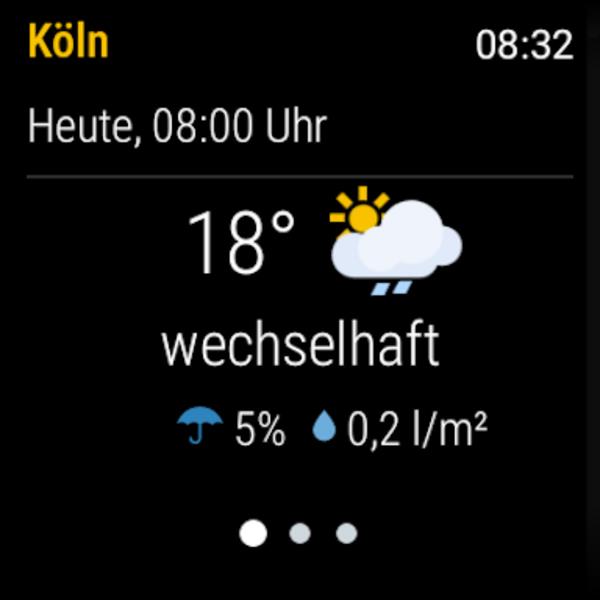 wetter.de 螢幕截圖 1