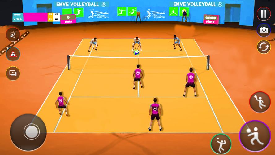 Volleyball Games Arena स्क्रीनशॉट 0