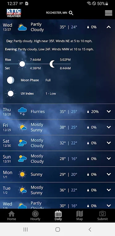 KTTC First Alert Weather स्क्रीनशॉट 2