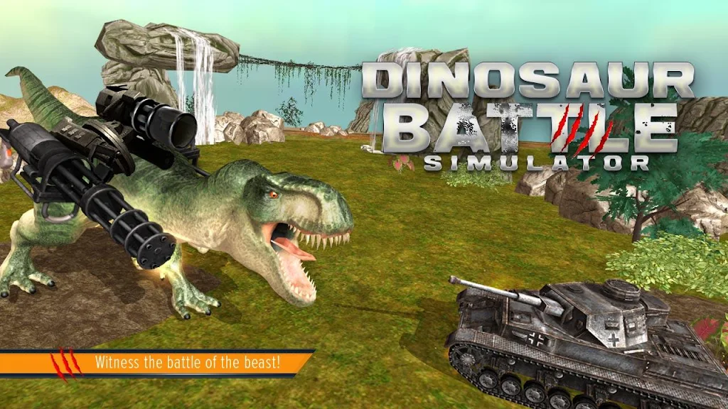 Dinosaur Battle Simulator Zrzut ekranu 1
