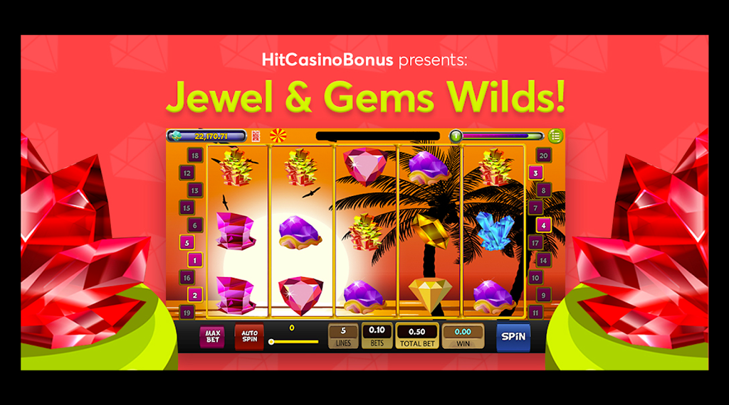 Jewel & Gems Wilds Slot! ဖန်သားပြင်ဓာတ်ပုံ 0