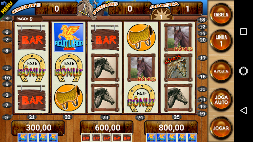Schermata Royal Turfe Slot Caça Níquel 0