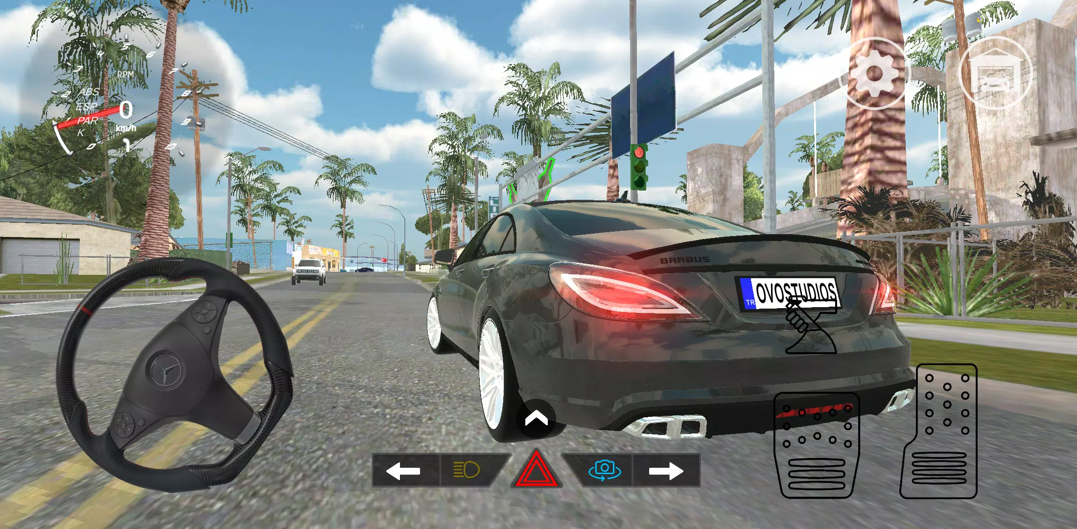 CLS 63 Drift & Park Simulator Captura de tela 0