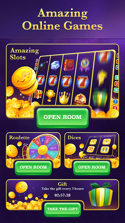 Amazing Casino Games & Slots स्क्रीनशॉट 0