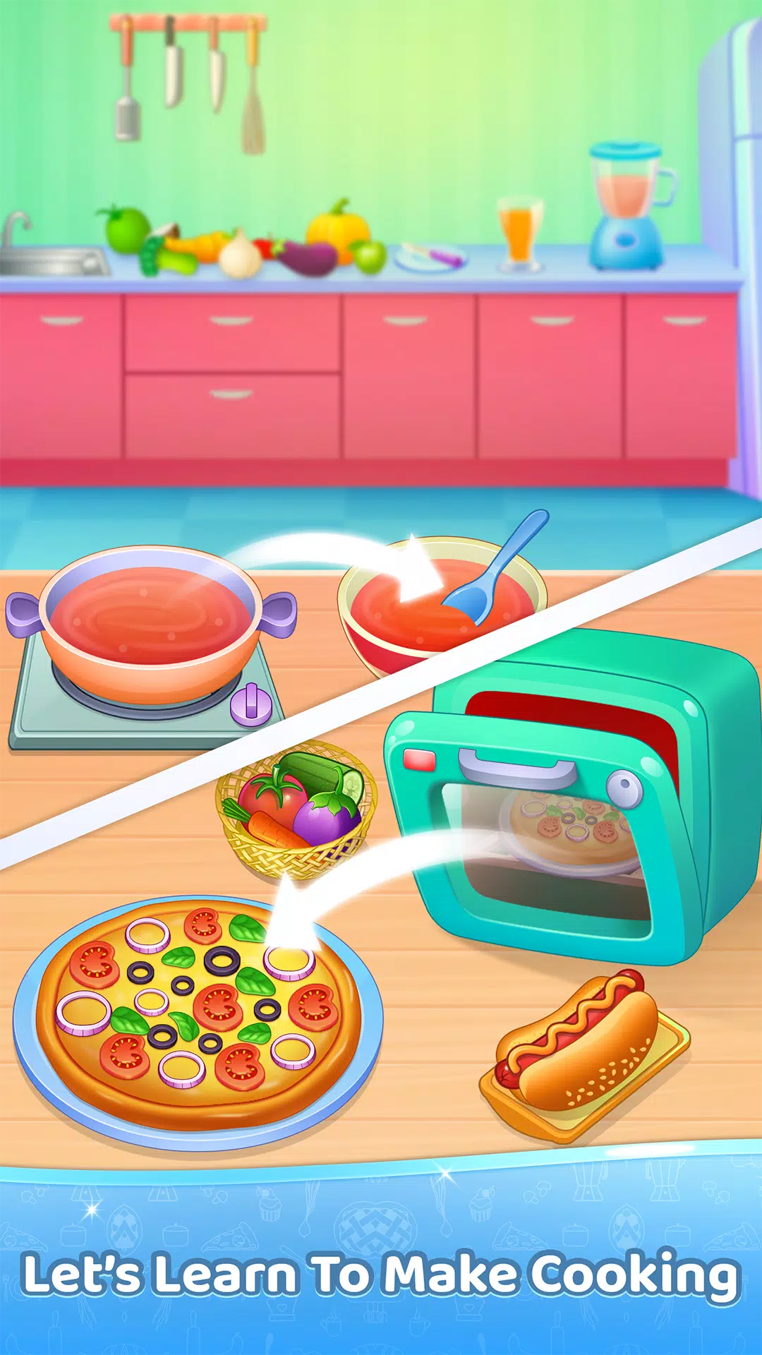 Kitchen Set: Toy Cooking Games Zrzut ekranu 3