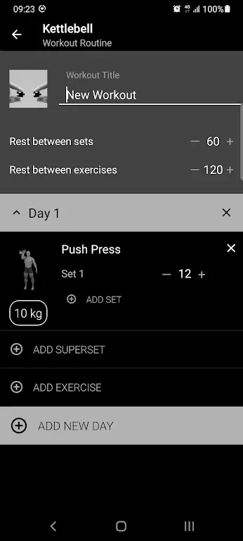 Kettlebell Home Workout Tangkapan skrin 0