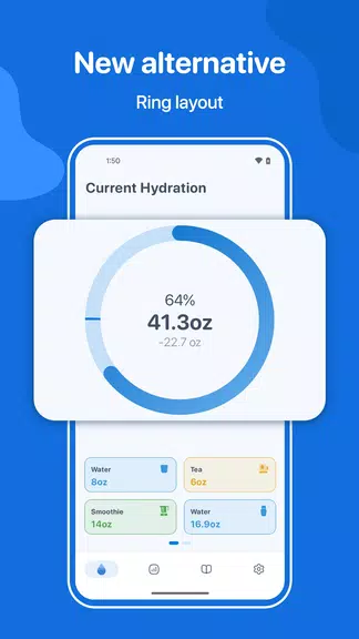 Water Tracker: WaterMinder app Ảnh chụp màn hình 2