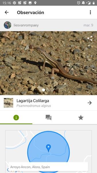 iNaturalist ภาพหน้าจอ 2