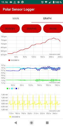 Polar Sensor Logger স্ক্রিনশট 3