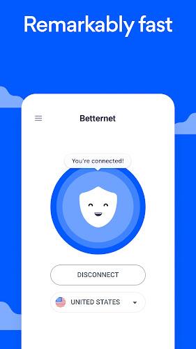 Betternet VPN: Unlimited Proxy Schermafbeelding 1