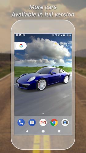 3D Car Live Wallpaper Lite Скриншот 3