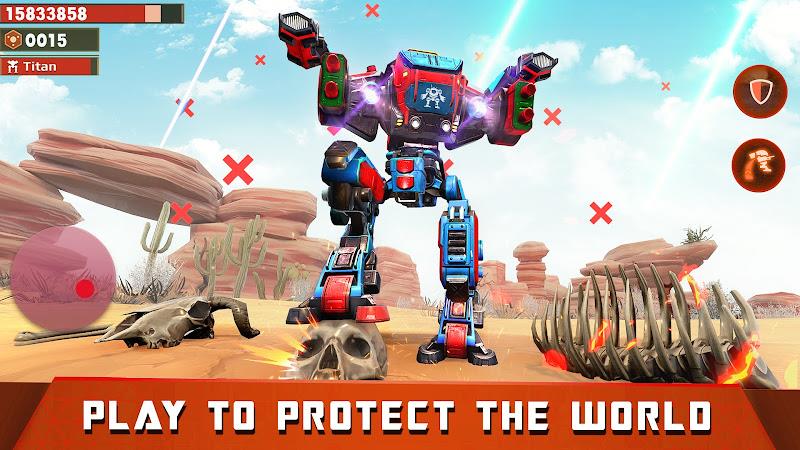 Mech Robot Games - Multi Robot ภาพหน้าจอ 2