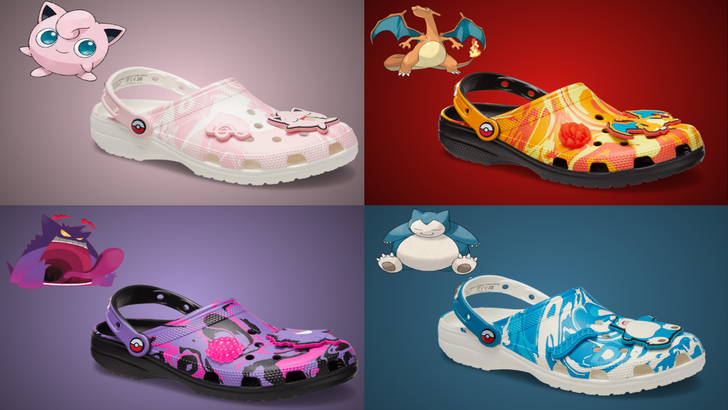 Pokémon Crocs Show Off Several Gen 1 Designs