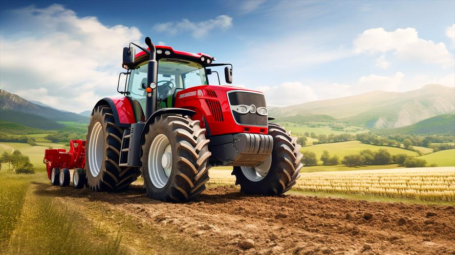 Tractor Farming Game: for kids Ekran Görüntüsü 1