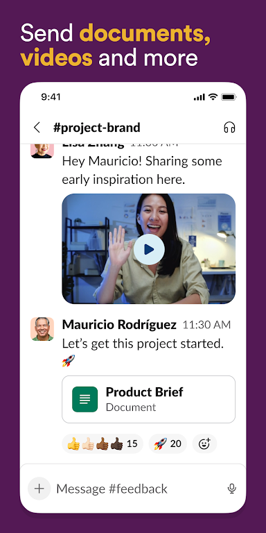 Slack Ekran Görüntüsü 3