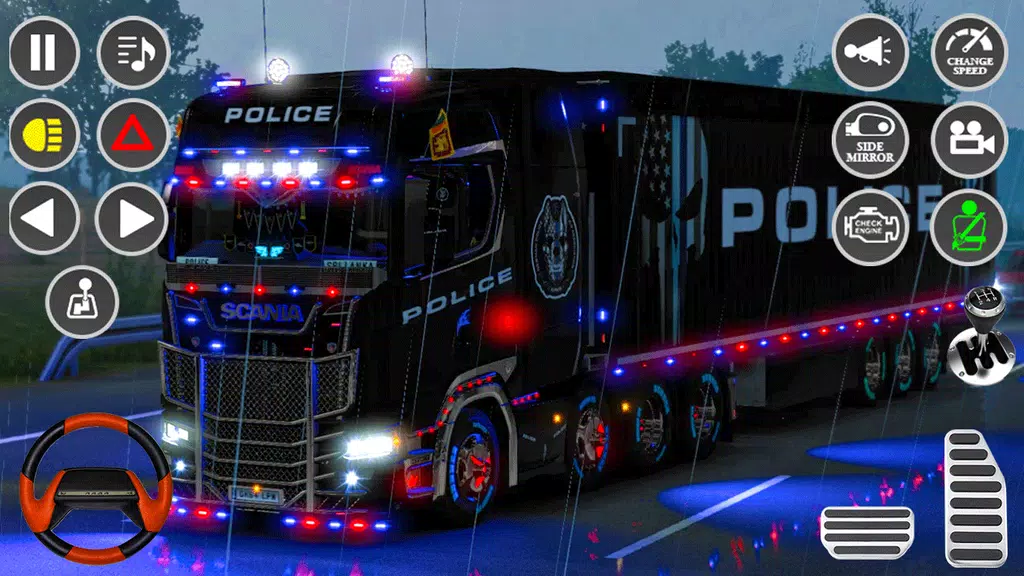 Real Truck Parking Truck Drive Captura de tela 3