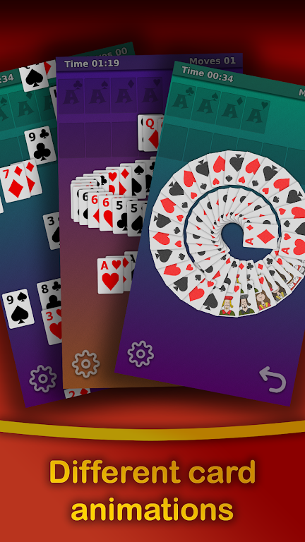 Klondike Solitaire - Free 螢幕截圖 0