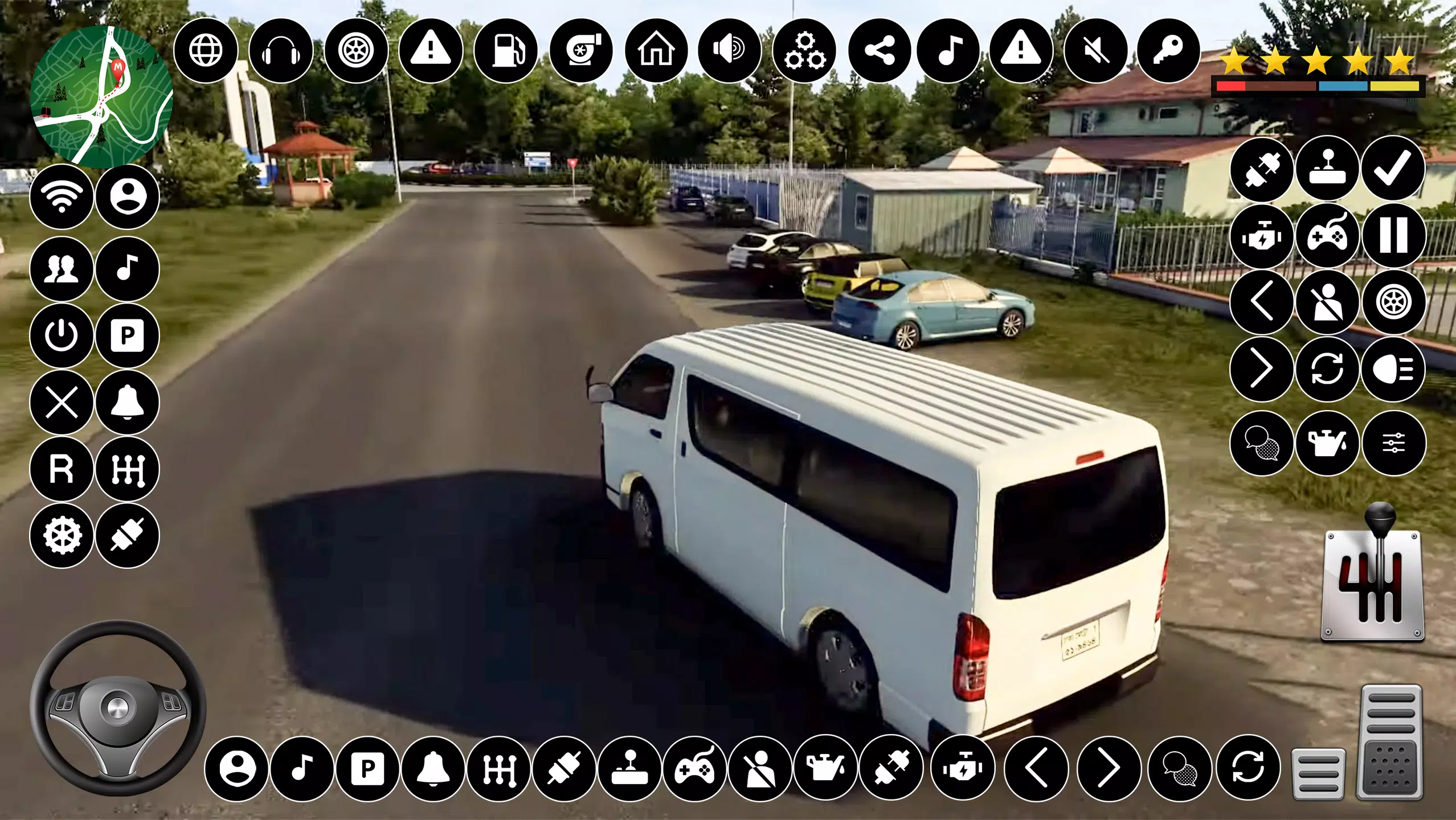 Car Games Dubai Van Simulator 螢幕截圖 1