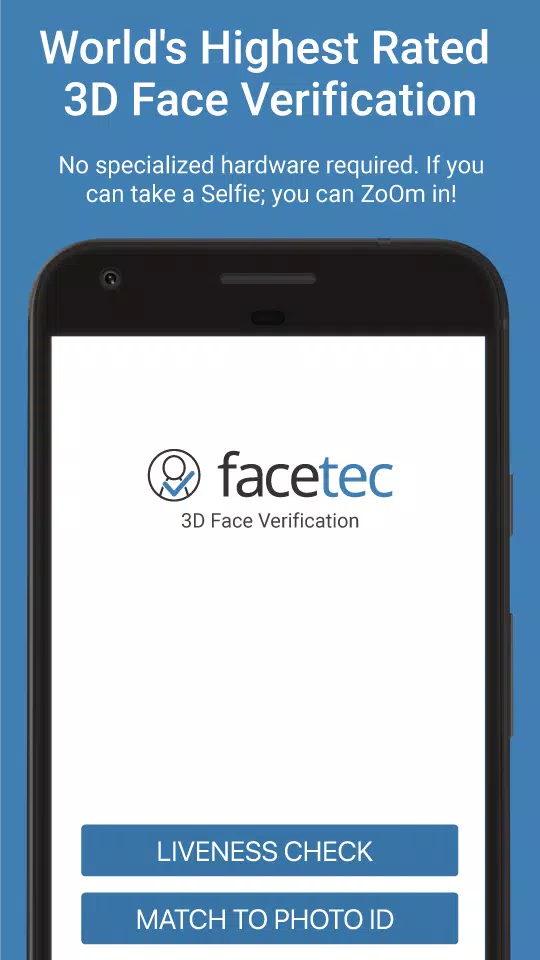 FaceTec Demo Screenshot 0