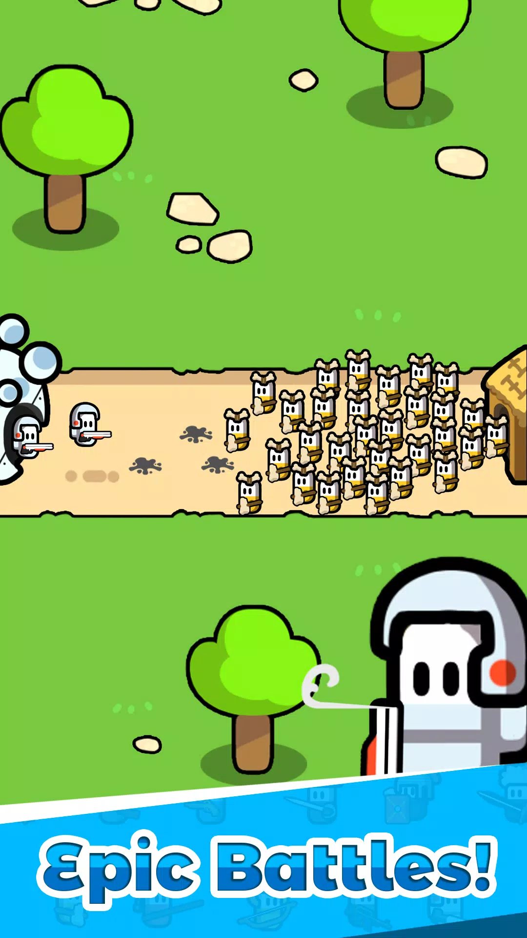 Warriors Go! Captura de tela 1