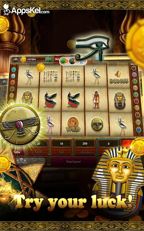 Lost Kingdom Treasure Slots– Las Vegas Casino Game Screenshot 1