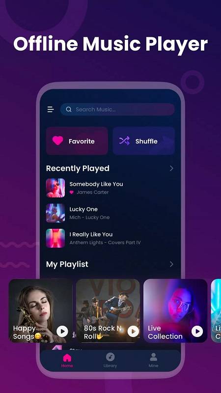 Offline Music Player: My Music 스크린샷 3