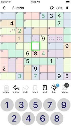 All Sudoku - 5 kinds of sudoku スクリーンショット 3